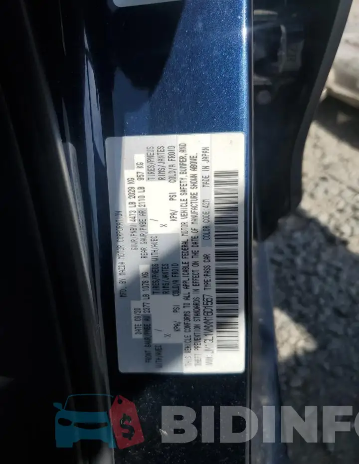 JM1GL1VMXM1601567 Photo# 12