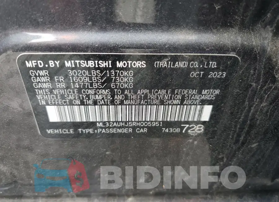 ML32AUHJ5RH005951 Photo# 12