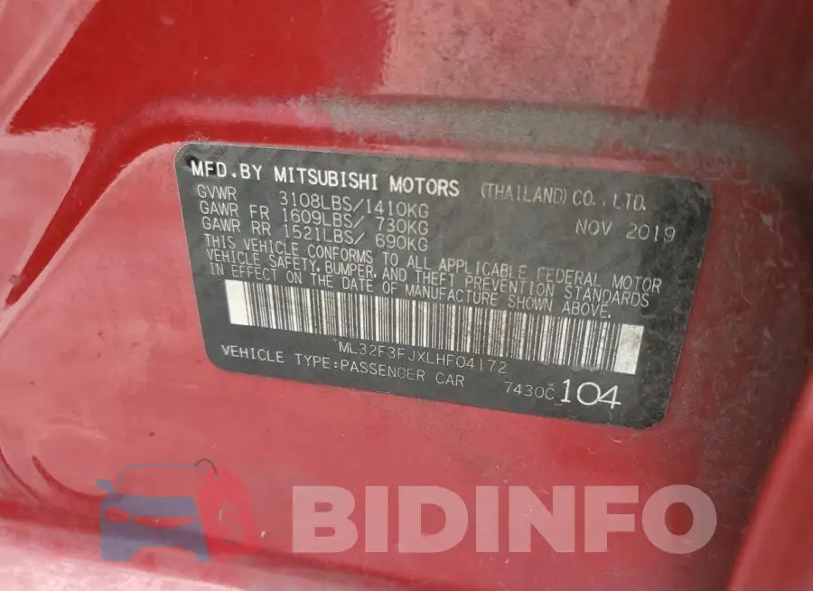 ML32F3FJXLHF04172 Photo# 13