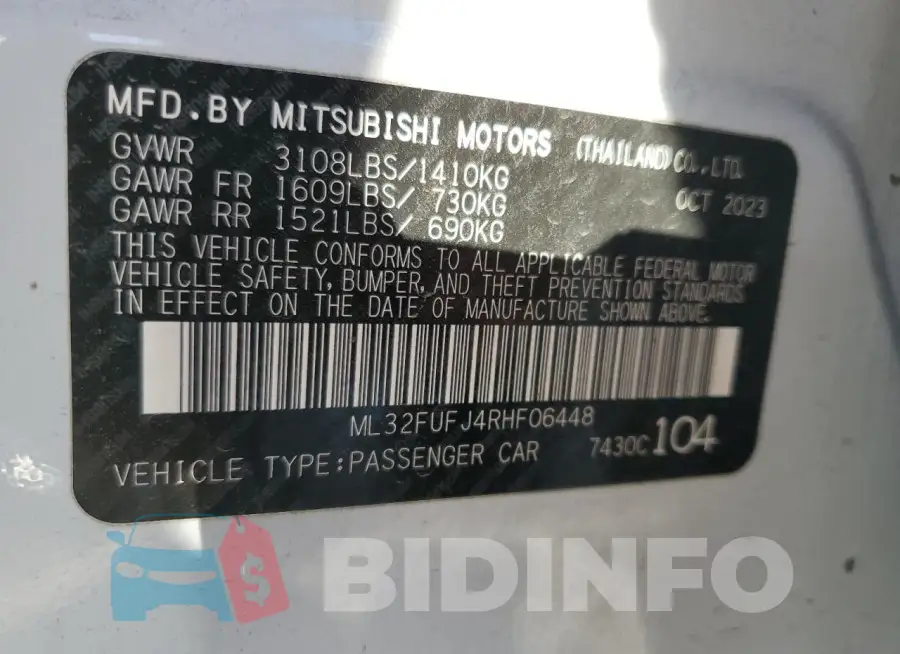 ML32FUFJ4RHF06448 Photo# 13