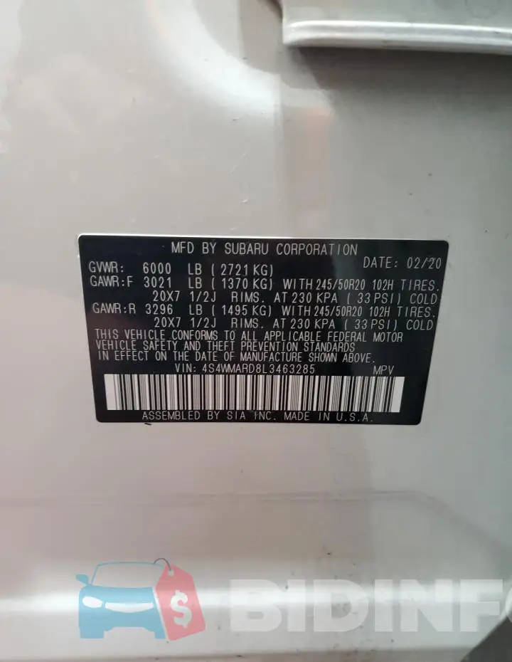 4S4WMARD8L3463285 Photo# 14