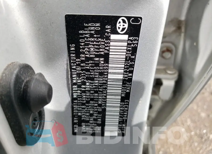 5YFEPRAE9LP044699 Photo# 12