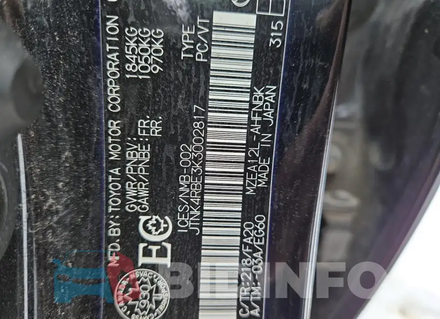 JTNK4RBE3K3002817 Photo# 12