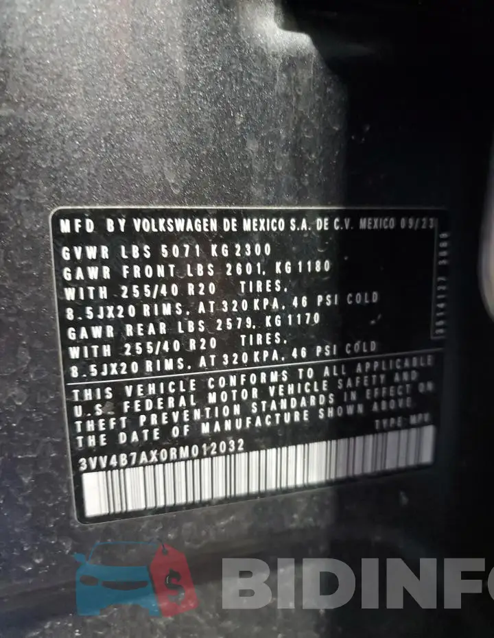 3VV4B7AX0RM012032 Photo# 14