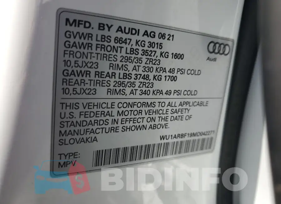 WU1ARBF19MD042271 Photo# 13