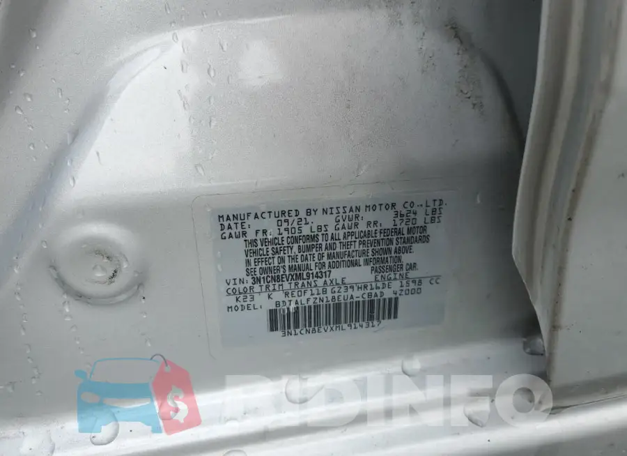 3N1CN8EVXML914317 Photo# 12