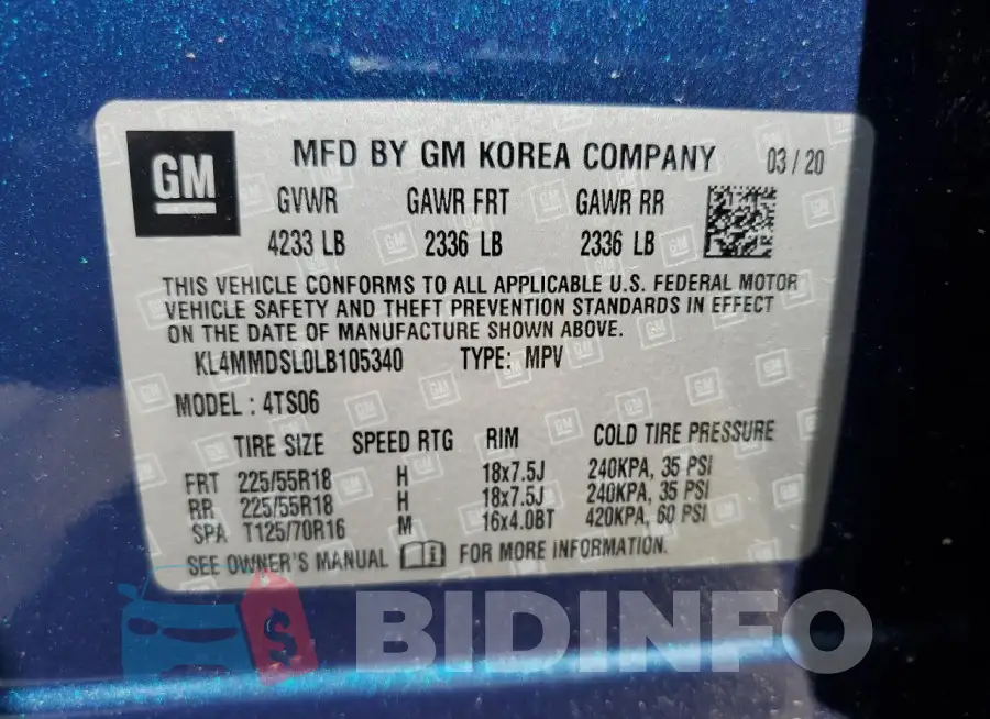 KL4MMDSL0LB105340 Photo# 13