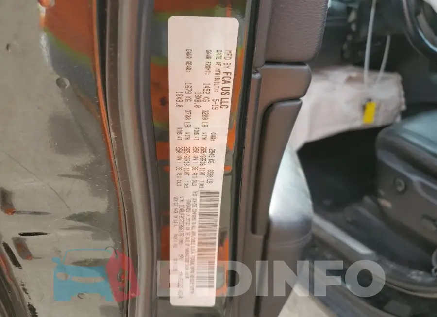 1C4RJFBG7KC806176 Photo# 13
