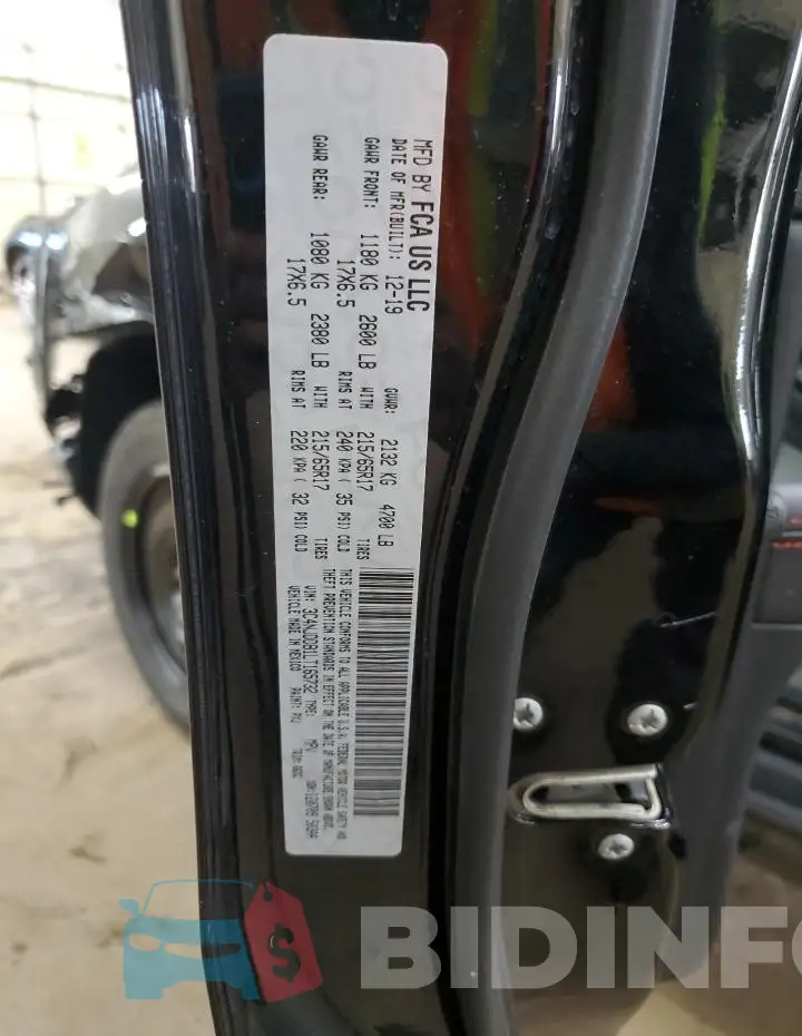 3C4NJDDB1LT165732 Photo# 13