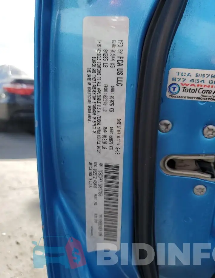 1C3CDFFA1GD817456 Photo# 12