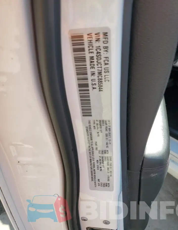 1C4SDJCT7MC885844 Photo# 14
