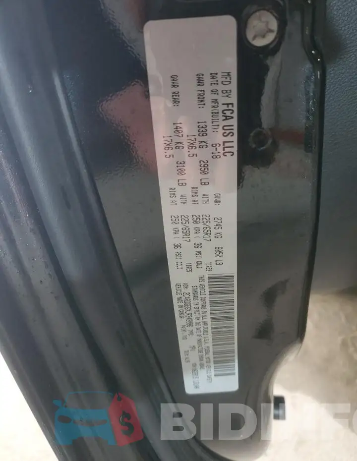 2C4RDGEGXJR342086 Photo# 14
