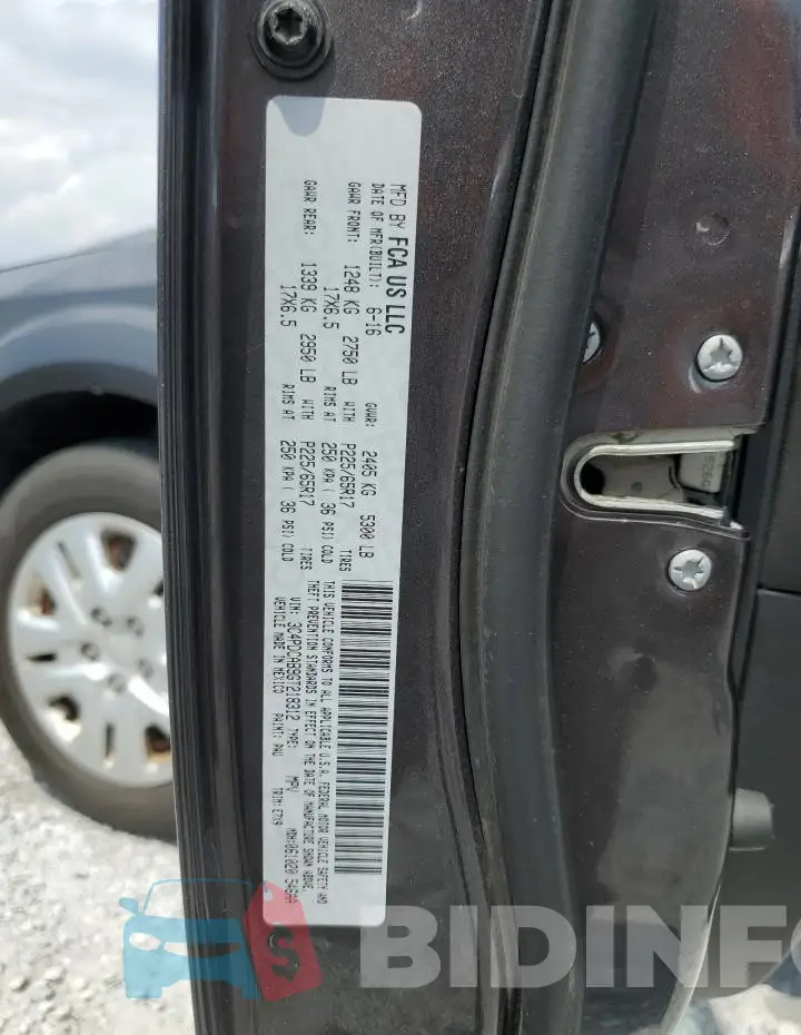 3C4PDCAB9GT218312 Photo# 13