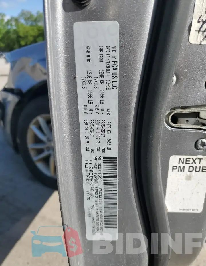 3C4PDCBG5HT571240 Photo# 13