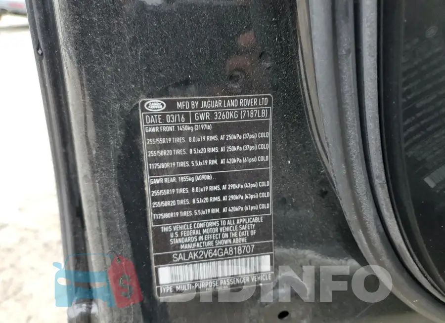 SALAK2V64GA818707 Photo# 14