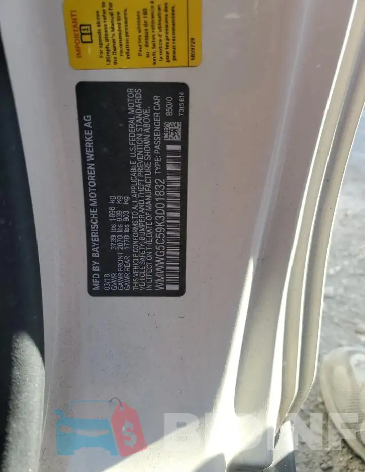 WMWWG5C59K3D01832 Photo# 12