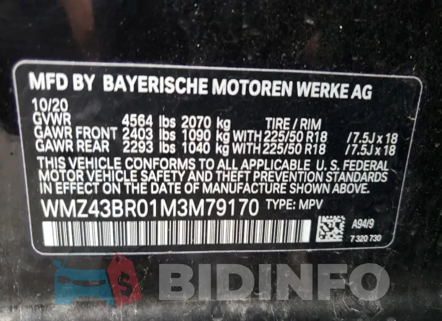WMZ43BR01M3M79170 Photo# 12