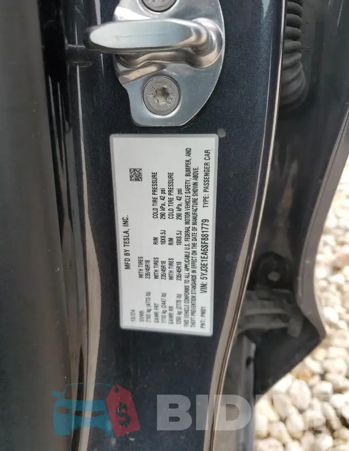 5YJ3E1EA6SF881779 Photo# 12