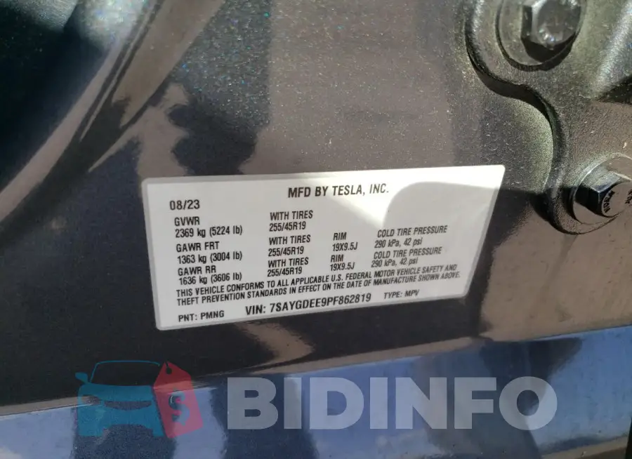 7SAYGDEE9PF862819 Photo# 12