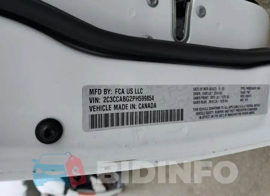 2C3CCABG2PH599854 Photo# 12