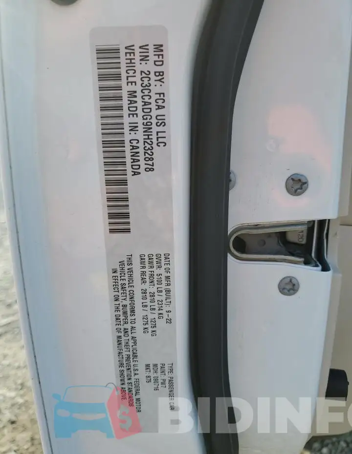 2C3CCADG9NH232878 Photo# 12