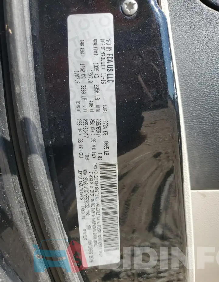2C4RC1EG7HR622932 Photo# 13