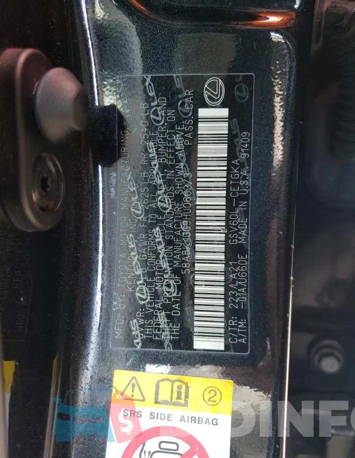 58ABK1GG9HU066373 Photo# 12