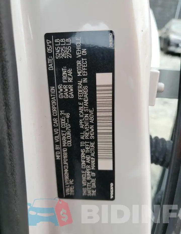 LVY982MK2JP016810 Photo# 13