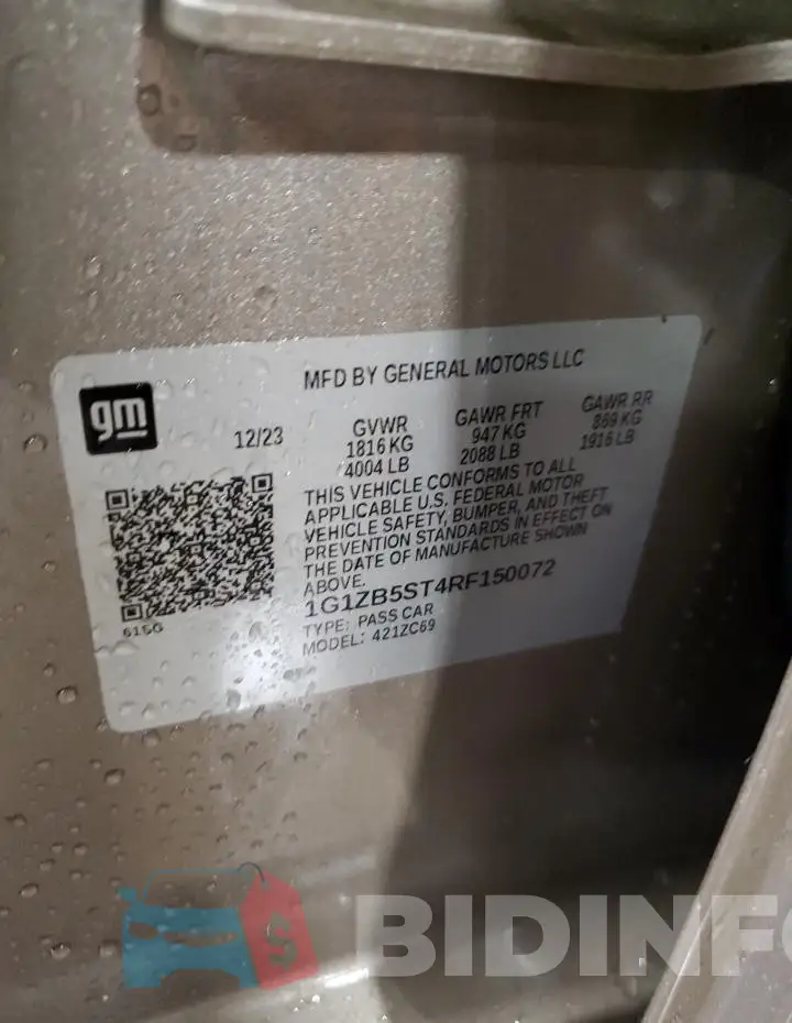 1G1ZB5ST4RF150072 Photo# 12