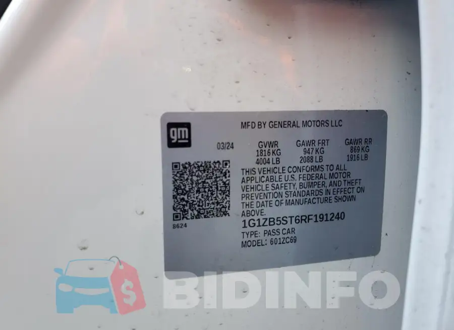 1G1ZB5ST6RF191240 Photo# 12