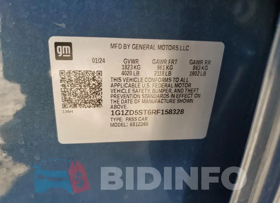 1G1ZD5ST6RF158328 Photo# 12