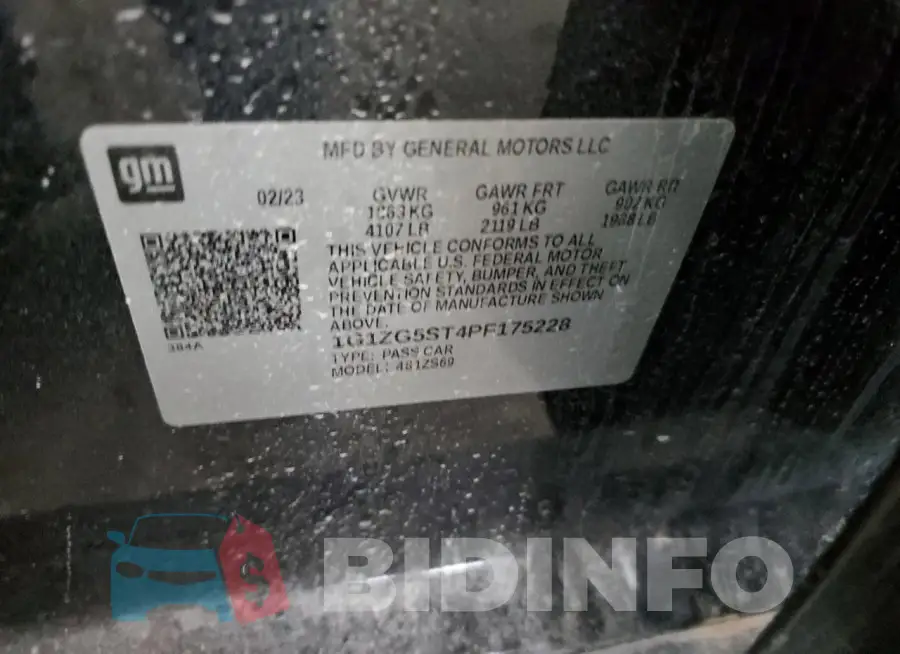 1G1ZG5ST4PF175228 Photo# 12