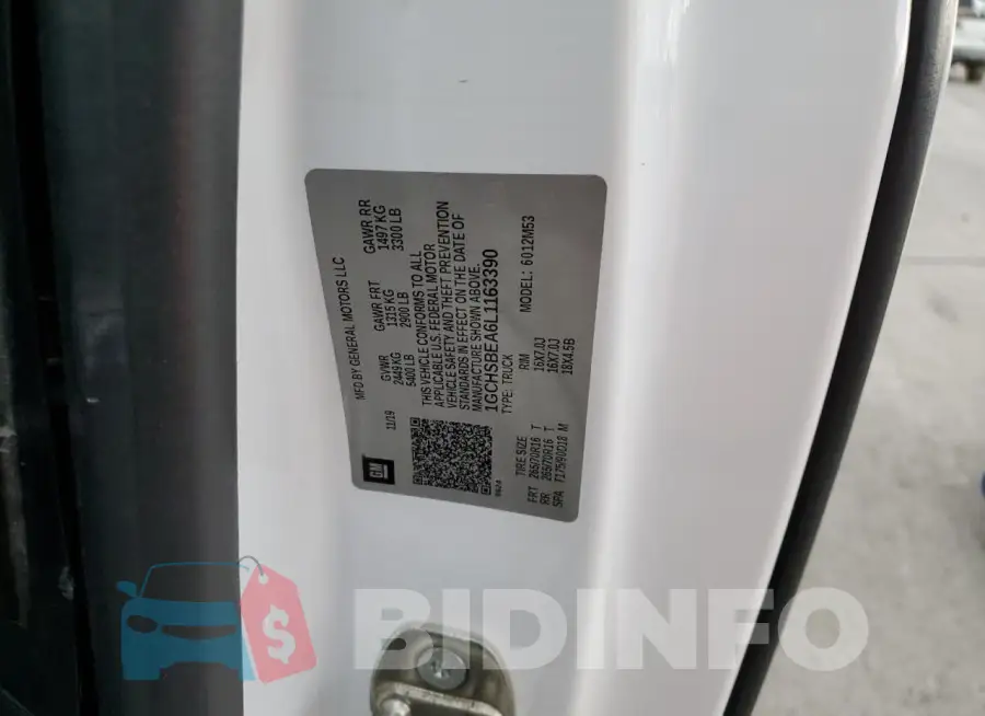 1GCHSBEA6L1163390 Photo# 12