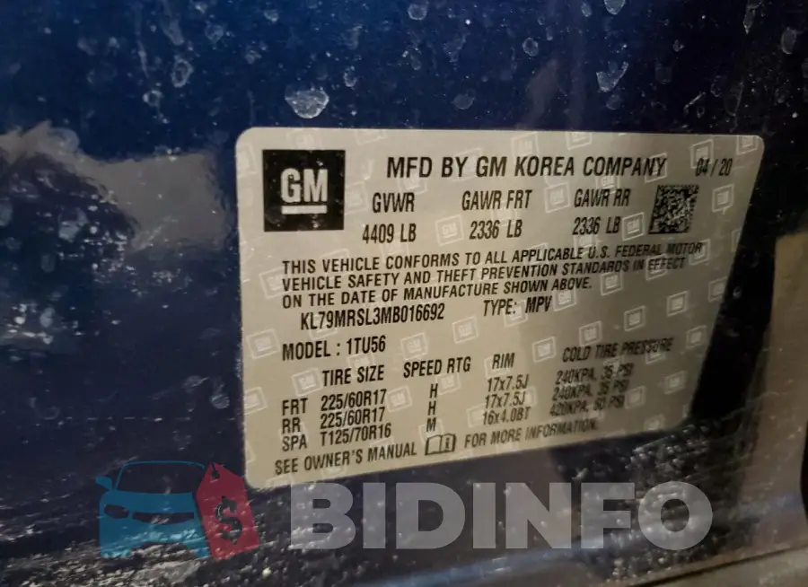 KL79MRSL3MB016692 Photo# 14
