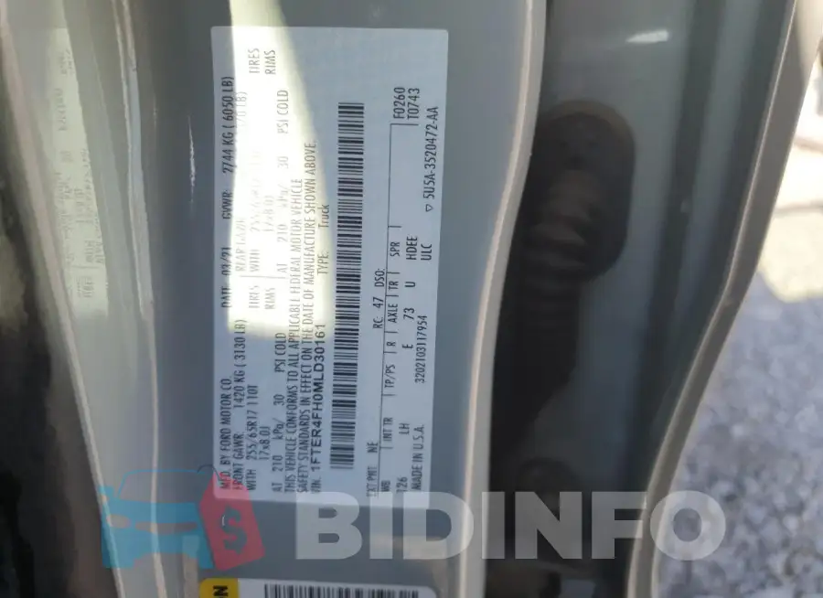 1FTER4FH0MLD30161 Photo# 12