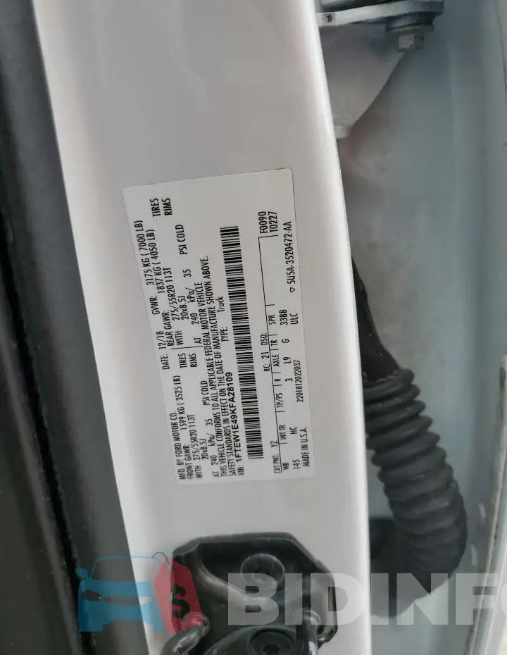 1FTEW1E49KFA28109 Photo# 12