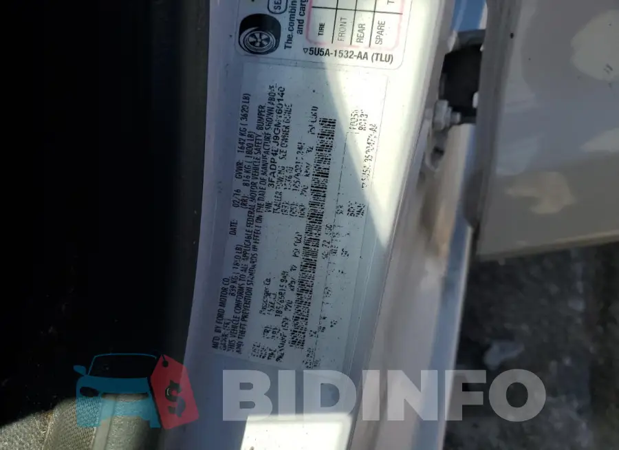 3FADP4EJ9GM160140 Photo# 12