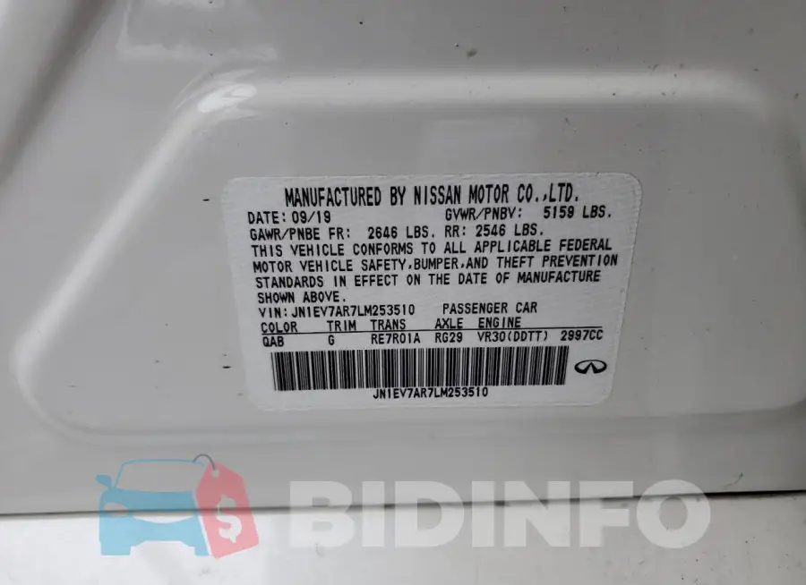 JN1EV7AR7LM253510 Photo# 12