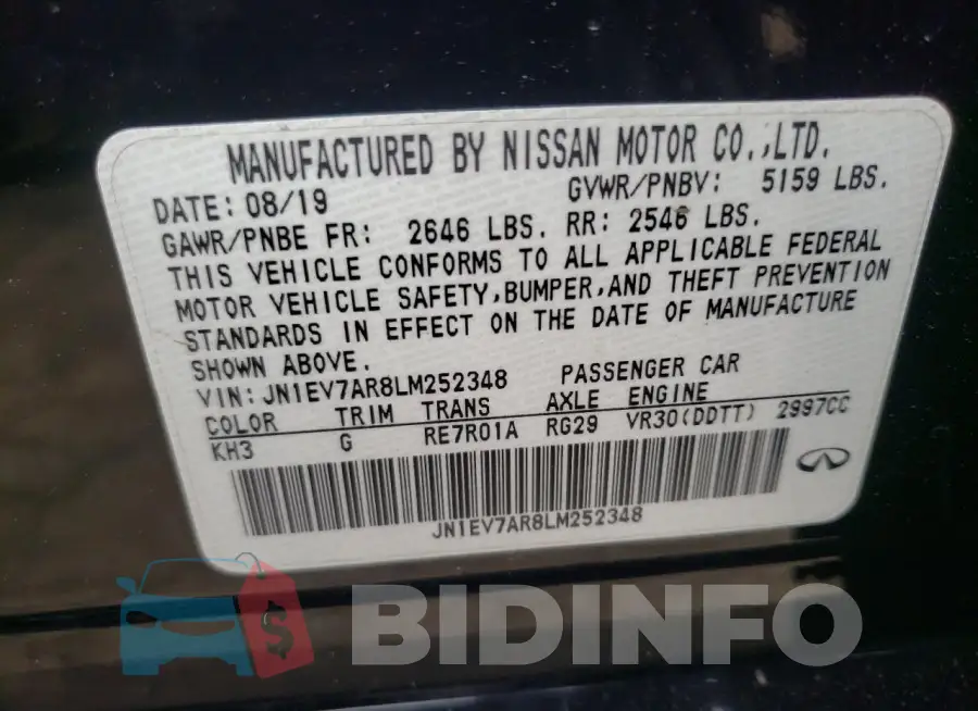 JN1EV7AR8LM252348 Photo# 12