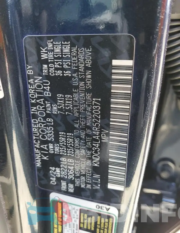 KNDC34LA4R5220371 Photo# 14