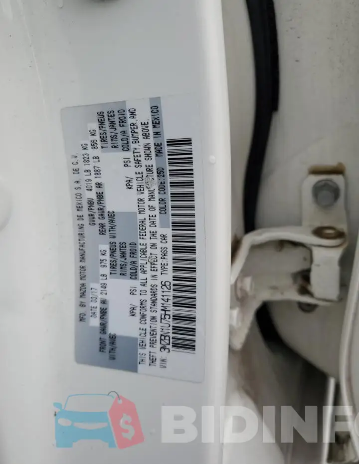 3MZBN1U75HM141126 Photo# 12