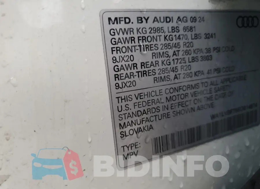 WA1LVBF75SD014674 Photo# 13