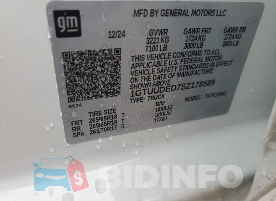 1GTUUDED7SZ178589 Photo# 12
