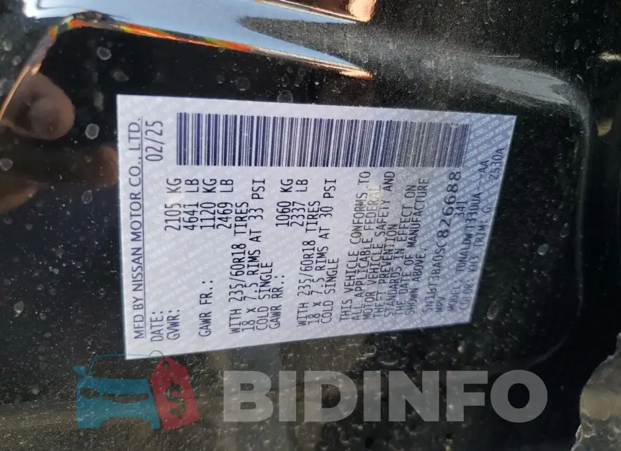 5N1BT3BA0SC826688 Photo# 13