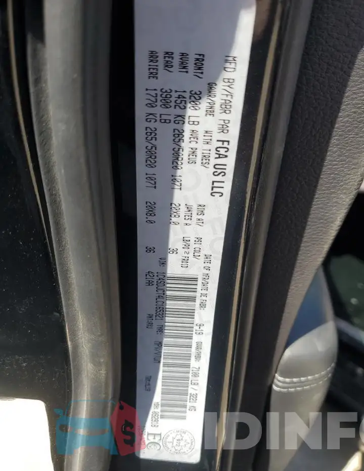 1C4SDJCT4LC165321 Photo# 13