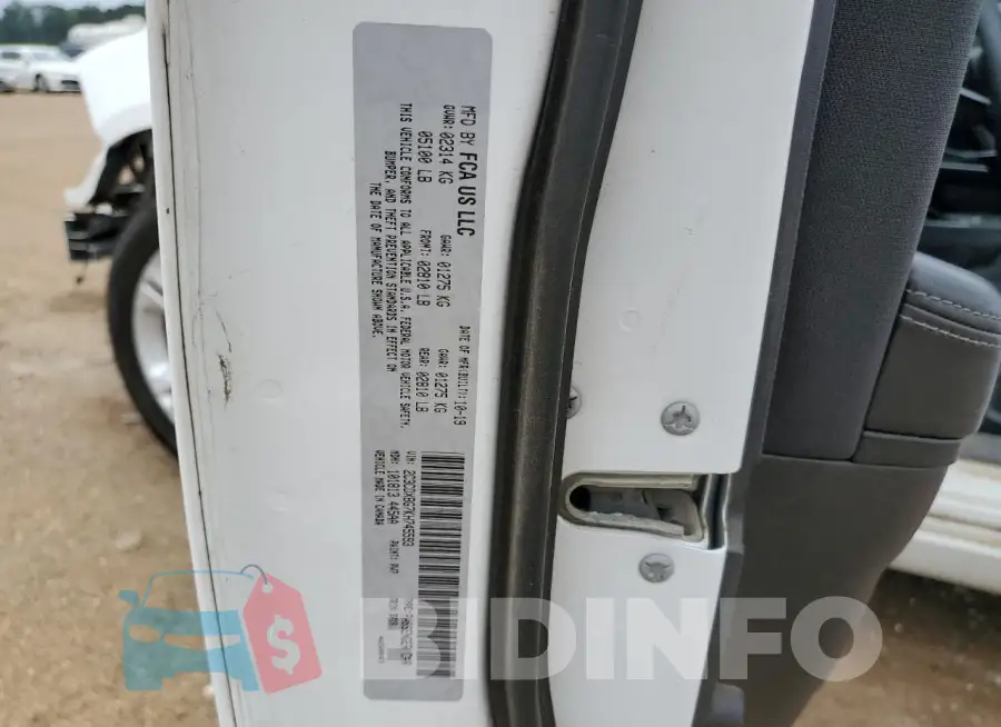 2C3CDXBG7KH745593 Photo# 13