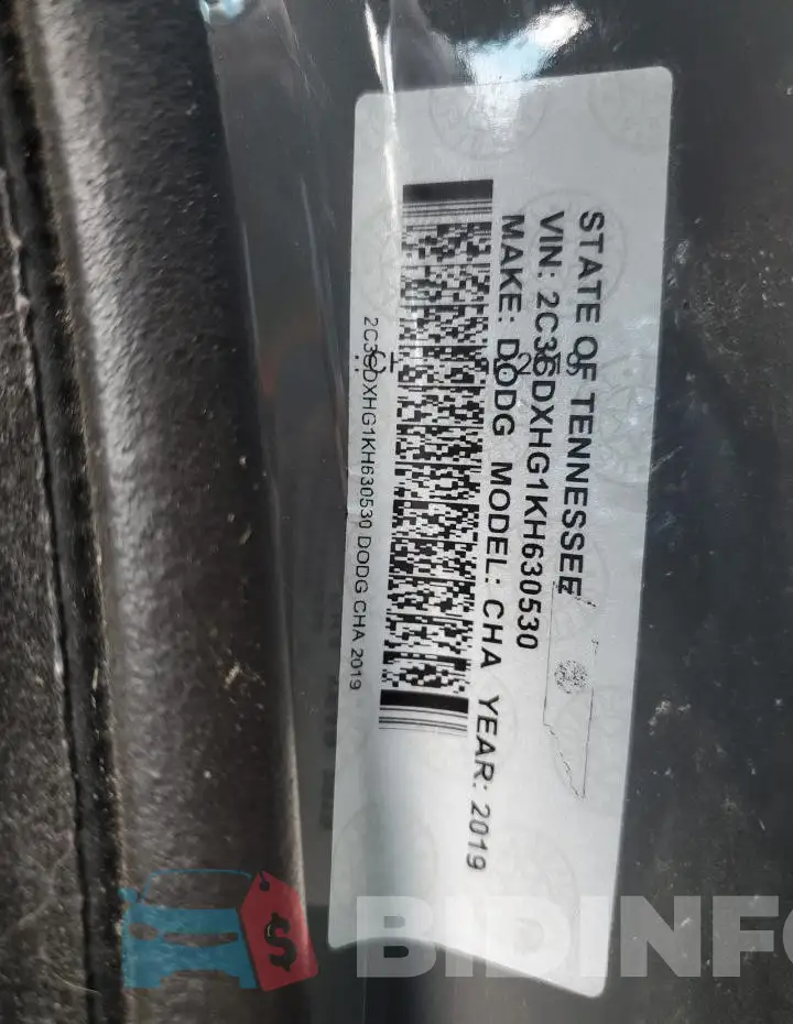 2C3CDXHG1KH630530 Photo# 13