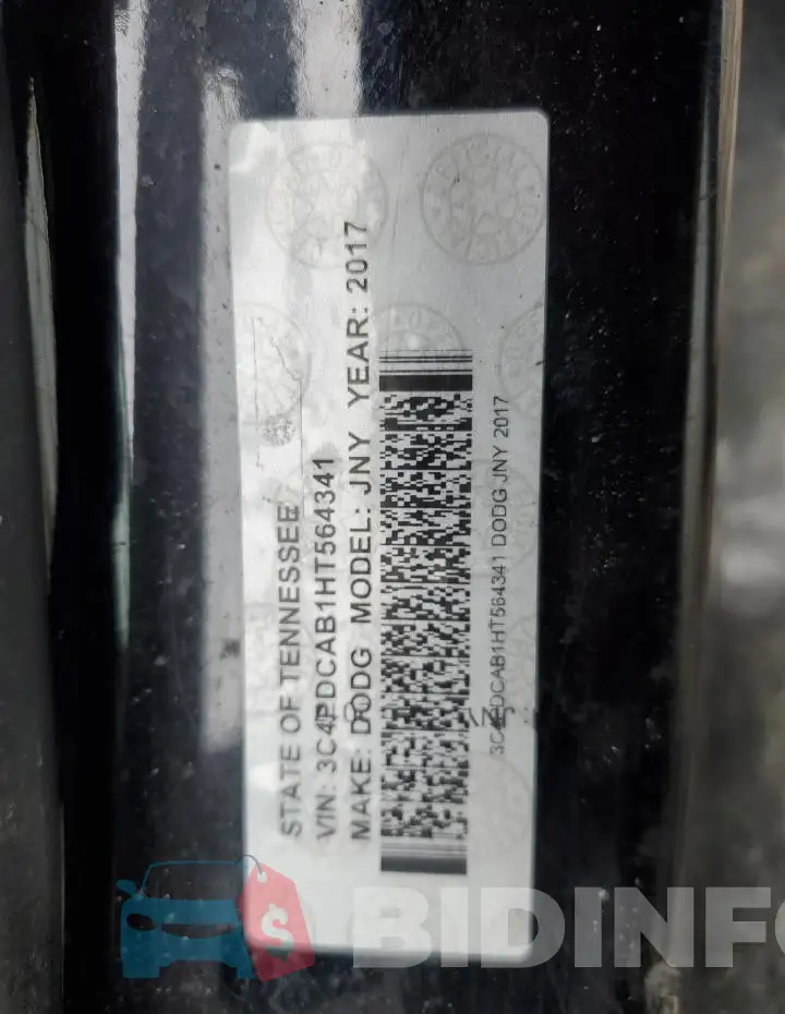 3C4PDCAB1HT564341 Photo# 13