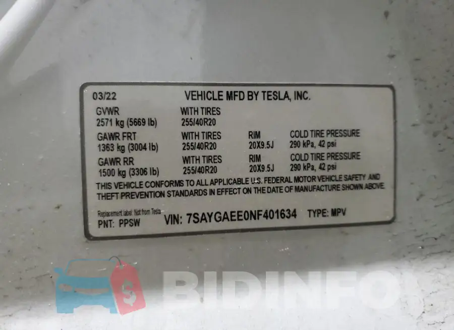 7SAYGAEE0NF401634 Photo# 13