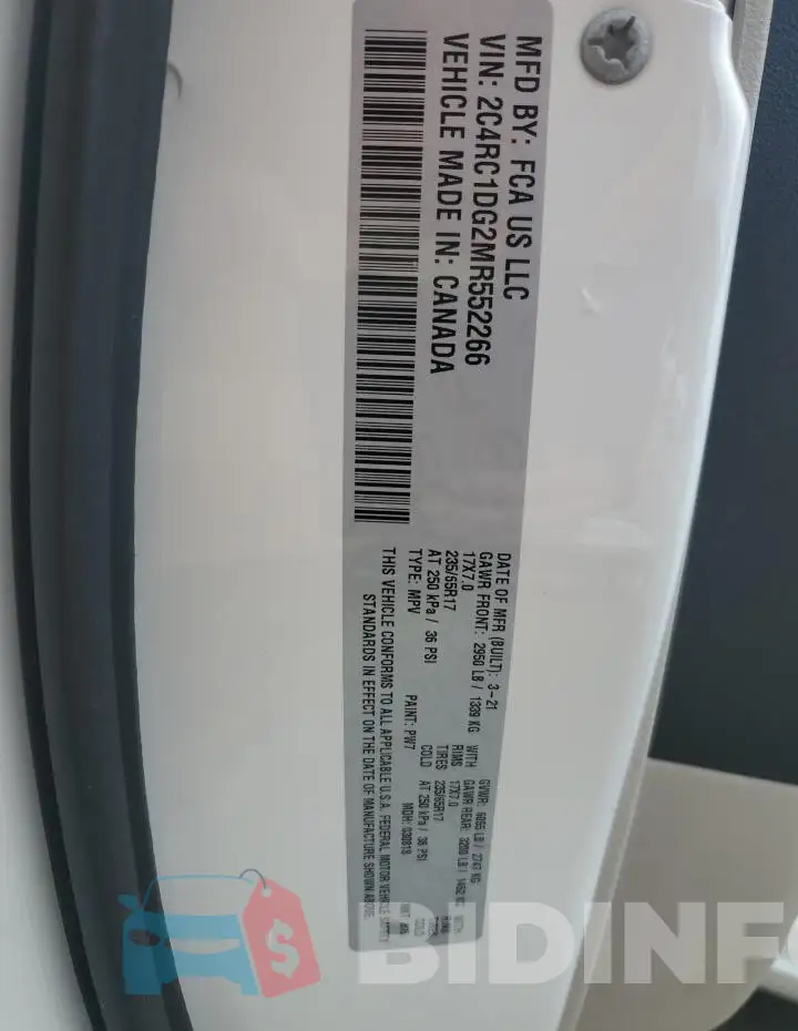 2C4RC1DG2MR552266 Photo# 14